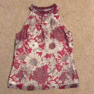 Floral sleeveless tank